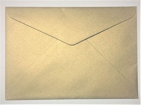 Curious Metallic Gold Leaf C5 Envelope Amazing Paper