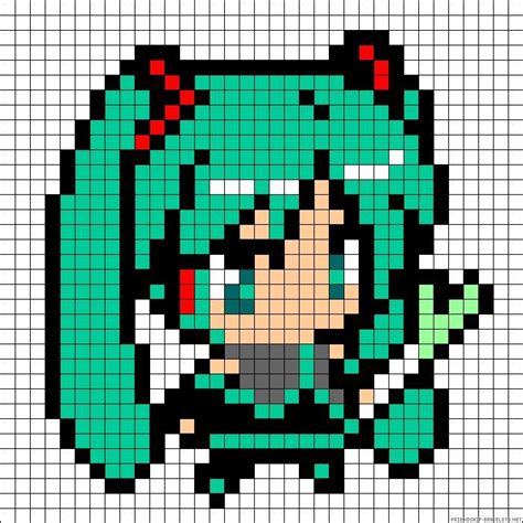 Pin By Caithlin Carlsson On Proyectos Pixel Art Grid Anime Pixel Art