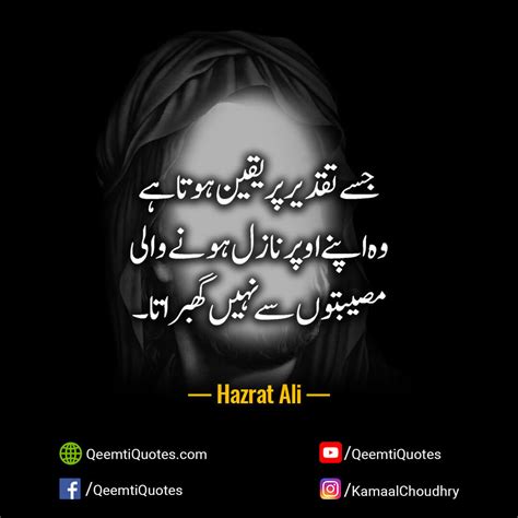 Top 15 Hazrat Ali Quotes In Urdu Part 2 With HD Photos