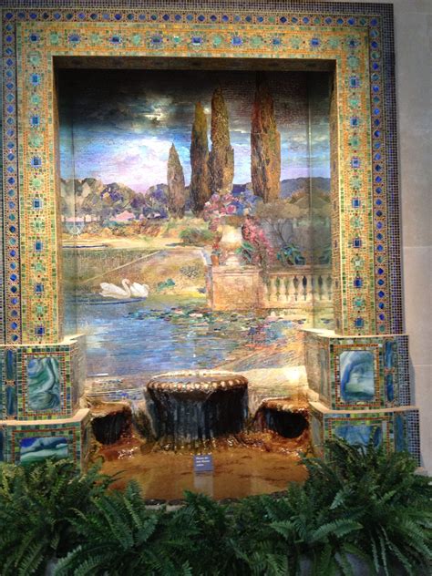 Metropolitan Fountain Painting Mosaic Murals Mosaic Wall Mosaic Glass