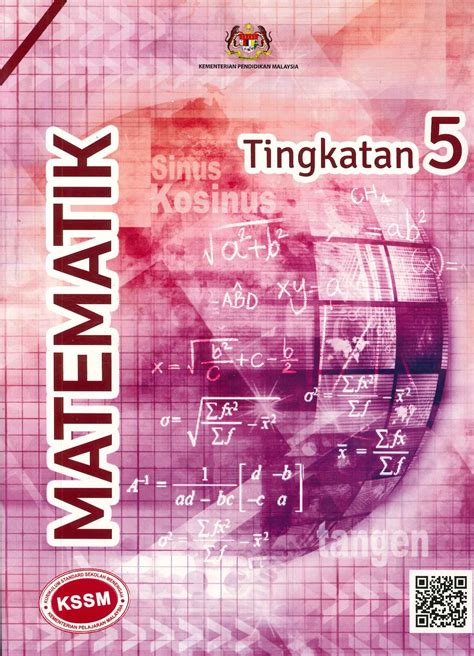 Nota ulangkaji tingkatan 4 (kssm). 2021 Buku Teks Matematik Tingkatan 5 KSSM