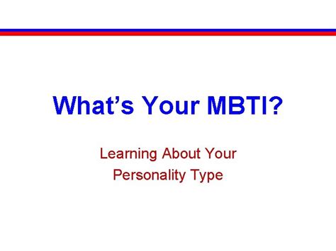 Whats Your Mbti Learning About Your Personality Type