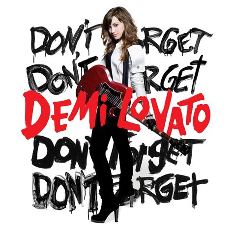 Dont Forget Japanese Edition Official Album Cover Dont Forget