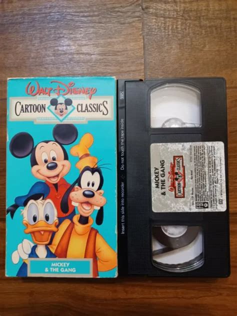Walt Disney Cartoon Classics Volume Vhs Mickey The Gang 10340 The