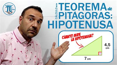 Teorema De PitÁgoras Cómo Calcular La Hipotenusa 📐 Conociendo Los Dos