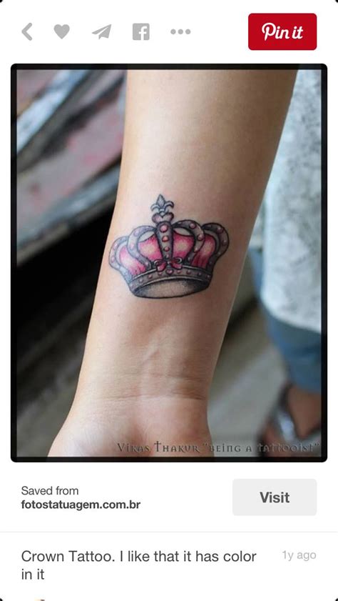 Pink Crown Tattoos Crown Tattoo Girly Tattoos