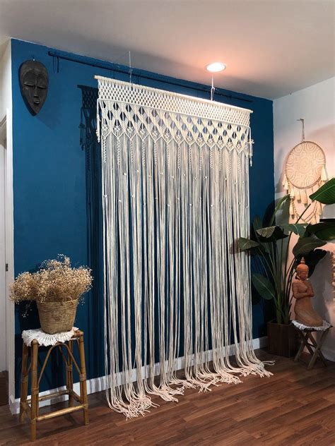 Extra Large Macrame Wedding Backdrop Macrame Backdrop Etsy Macrame