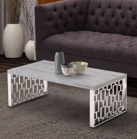 In advance of buying any grey wash wood coffee tables, you ought to determine size of the room. Grey Wash Coffee Table Furniture | Roy Home Design