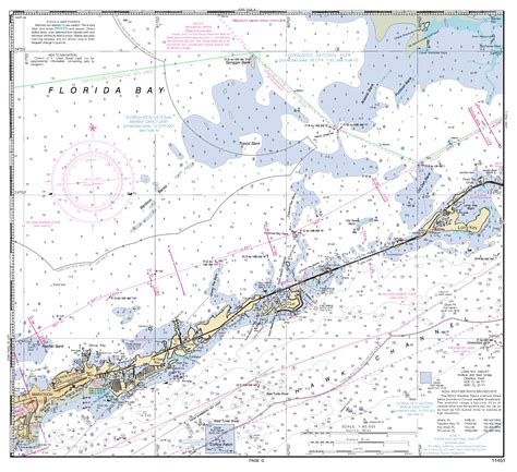 Miami To Marathon And Florida Bay Page G Right Side Nautical Chart