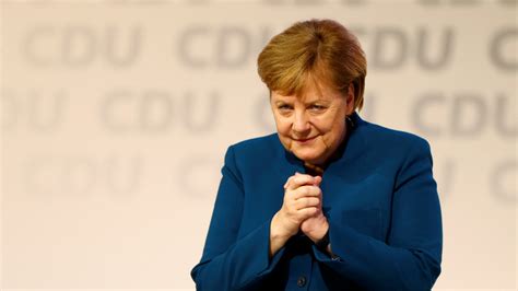 Es War Mir Eine Ehre Merkels Abschiedsrede Als Cdu Vorsitzende In