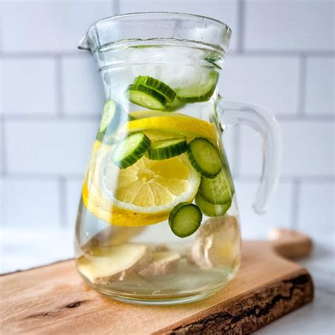 Cucumber Lemon Mint Water Recipe Two Cloves Kitchen