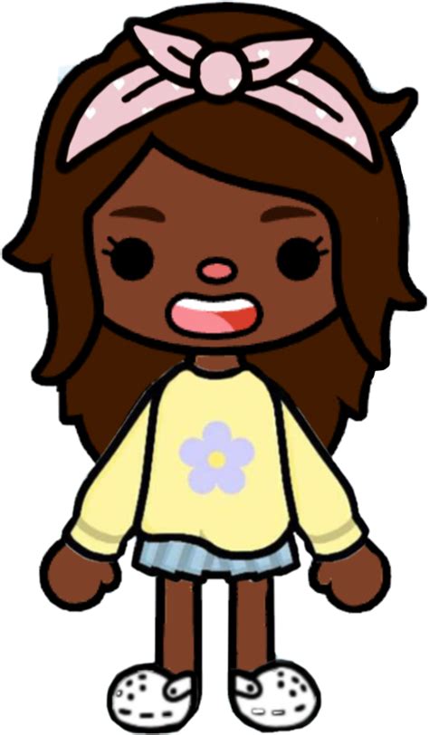 Toca Boca Girl Character Avatar Cute Sticker By Tocaloner