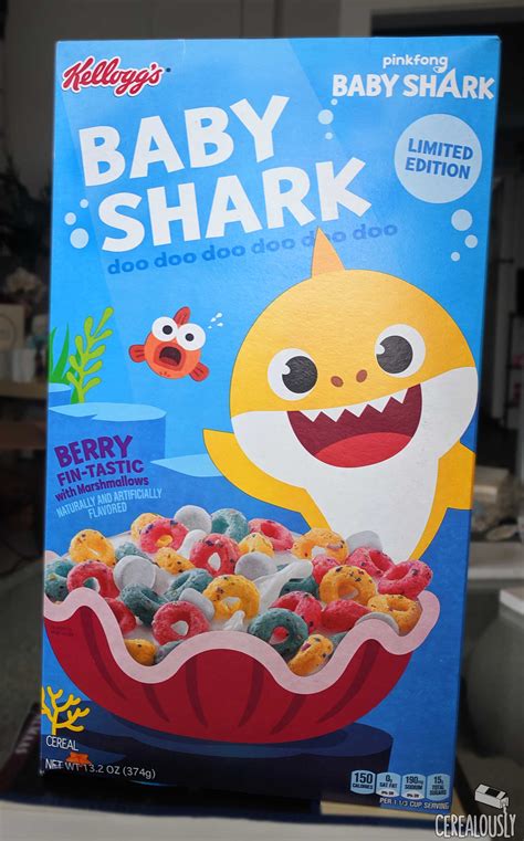 Review Kelloggs Baby Shark Cereal