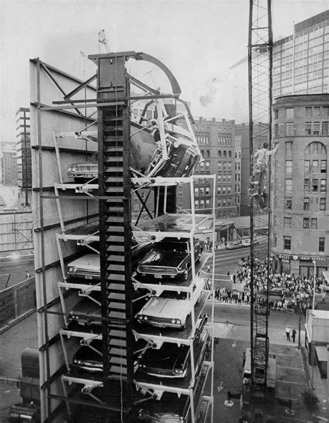 Vertical Parking A Space Saving Solution When Early Cars Invaded