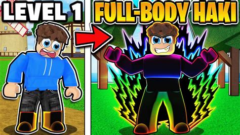 The Easiest Way To Get Full Body Haki In Blox Fruits Youtube