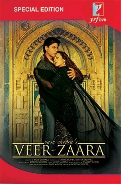 Veer Zaara 2 Disc Set Bollywood Movie Dvd Shahrukh Khan Spl