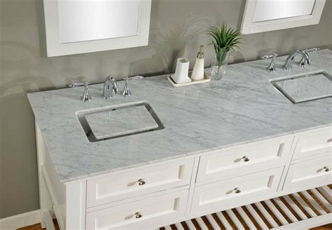 Carrara white marble 20 inch oblong vessel basin sink polished cs001p. Luxurious Carrera Marble Countertop in 2020 | Vanity sink ...