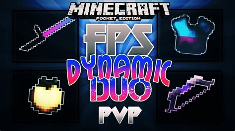 Dynamic Duo Texture Pack Minecraft Pe 017 Pvp Aumenta