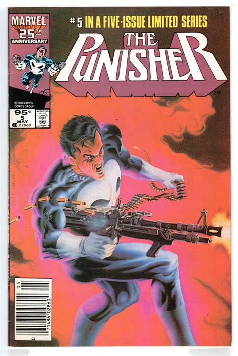 Punisher 4 1986 1st Series