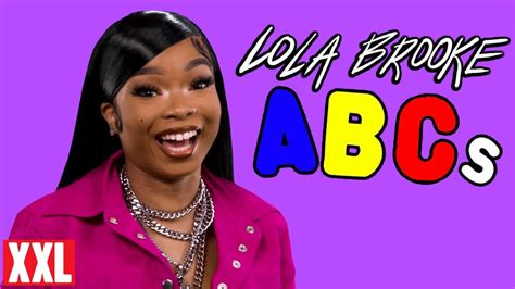 Lola Brookes Abcs Youtube