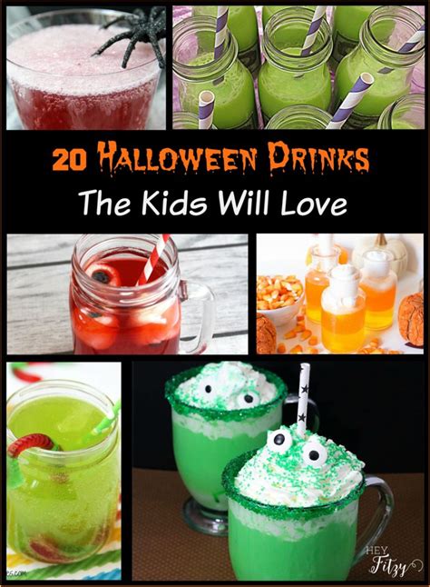 20 Halloween Drinks The Kids Will Love