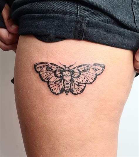 Moth Tattoo Meet The Insect That Fell In Love With The Moon