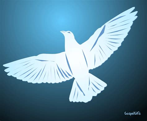Dove Ascending Into Light Free Christian Symbol Image Christian
