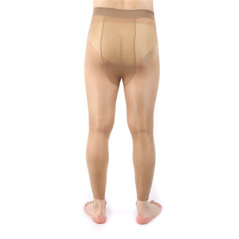 Men Footless Pantyhose Nylon Tights Sheath Open Ebay