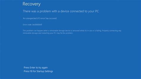 How To Fix Error Code 0xc00000e9 Bsod In Windows 10 Microsoft Watch