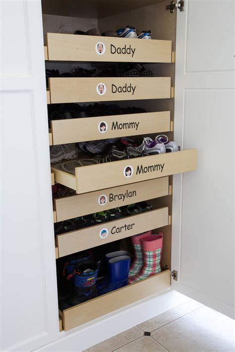 To keep them flat and strengthen the hold, we also safety pinned them to the backs of the seats. 50 Best Shoe Storage Ideas and Designs For Shoe Lovers ...