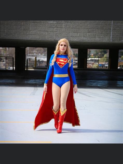 Supergirl Cosplay Costume For Women
