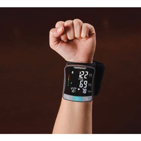 Premium Talking Automatic Digital Wrist Blood Pressure Monitor Hd Supply
