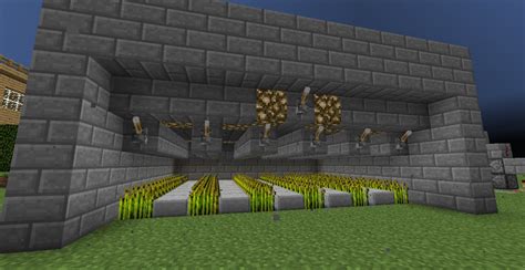 It turned out to be a very compact farm design and works without any. Semi-Automatic Wheat Farm Minecraft Project