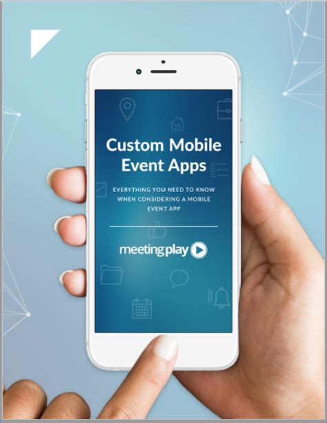 This web app can also be used on a standard pc. Custom Mobile Event App | MeetingPlay