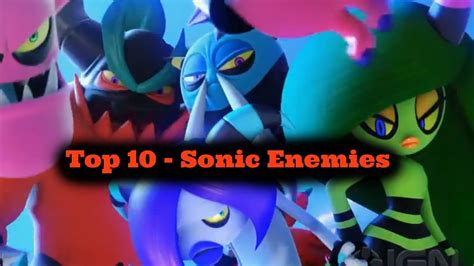 Top 10 Sonic Enemies Youtube