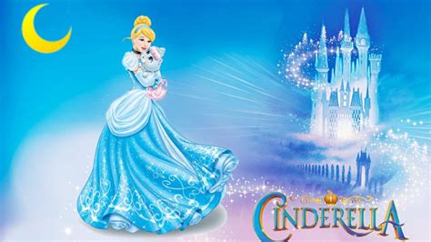 Princess Cinderella Lovely Fairy Tale Cartoon Walt Disney