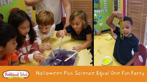 Halloween Plus Science Equal One Fun Party Fuddlebrook Blog