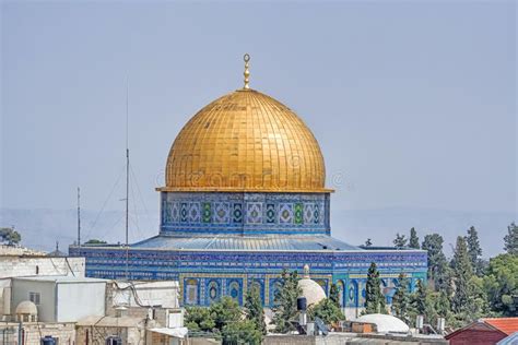 Dome Of The Rock In Jerusalem Old City Israel Stock Image Image Of