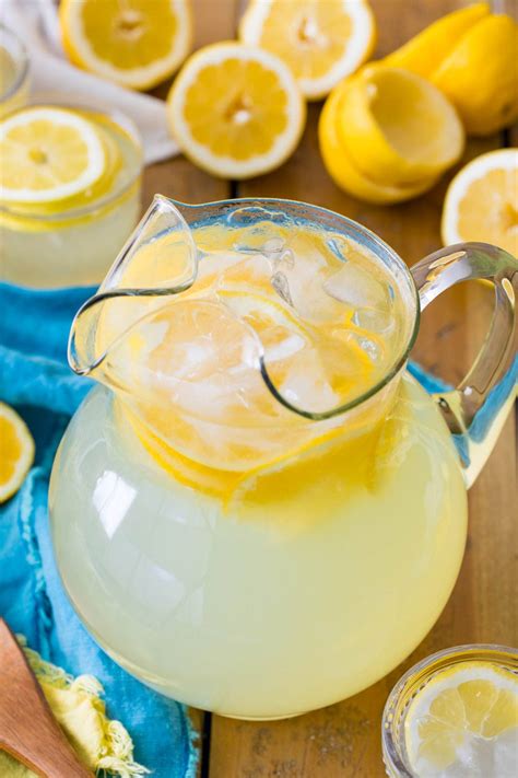 Simple Lemonade Recipe Gallon Besto Blog