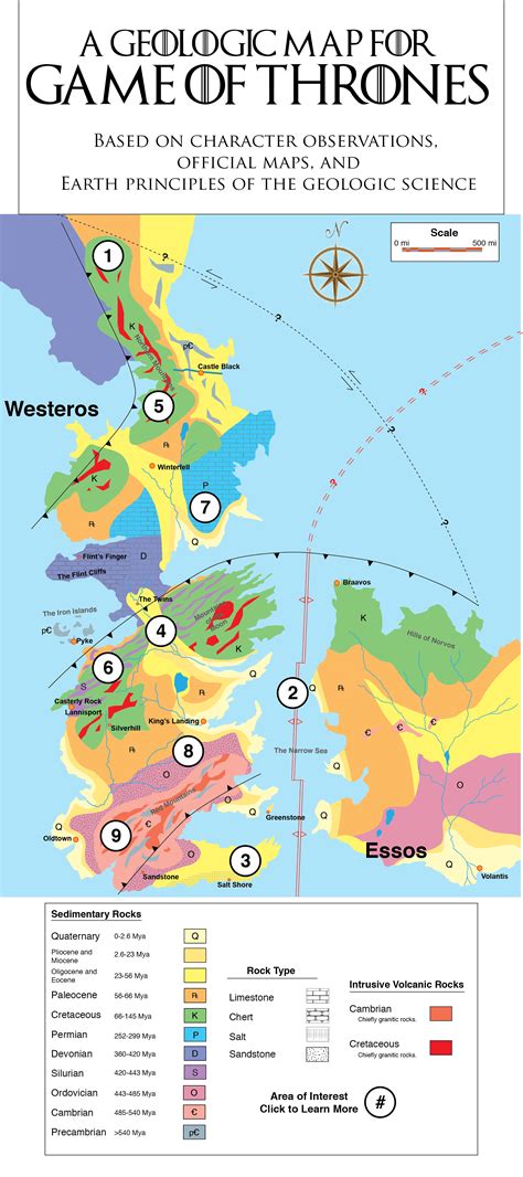The Geology Of Game Of Thrones Generation Anthropocene