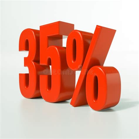 Percentage Sign 35 Percent Stock Photo Image Of Symbols Five 84265808