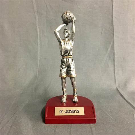 Free Throw Basketball Resin Trophy 7 Male