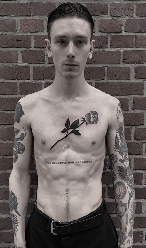 ☹ ριитєяєѕт ѕωχяи ιи ☹ Rose Tattoos For Men Tattoos For Guys Cool