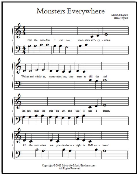 This Is Halloween Piano Sheet Music Easy Winn Reve1943