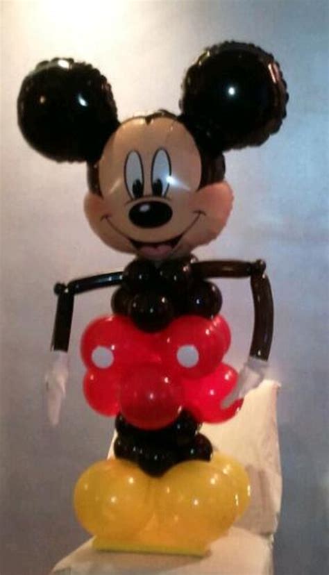 Items Similar To Character Mickey Mouse Balloon Column On Etsy