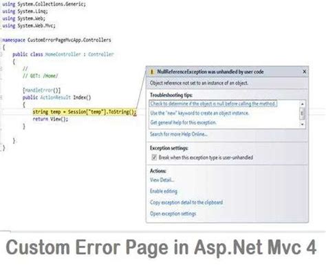 Custom Error Page In Asp Net Mvc Mindstick