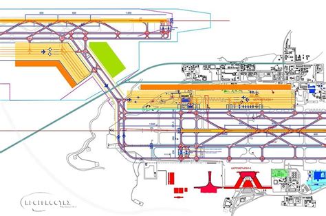 Master Plan Of Airport Moscow Sheremetyevo Airport 空港