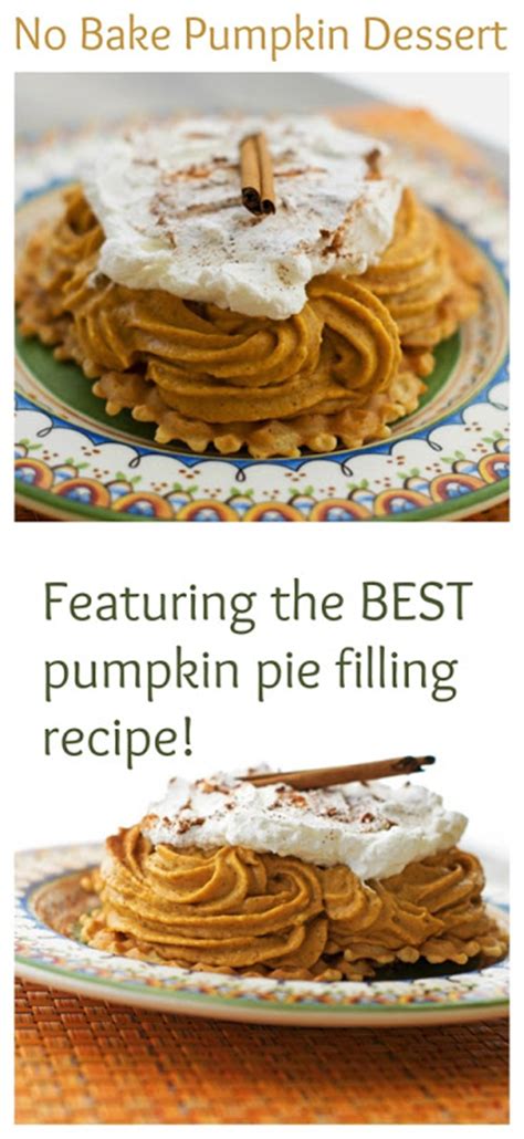 Pumpkin Pie Filling Recipe For Easy No Bake Pumpkin