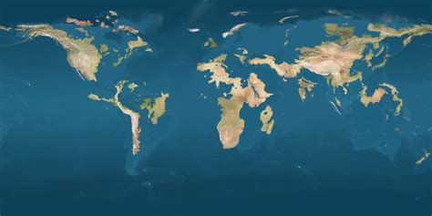 Earth 100002100 By Jamesvf Earth Map Fantasy World Map Future Earth