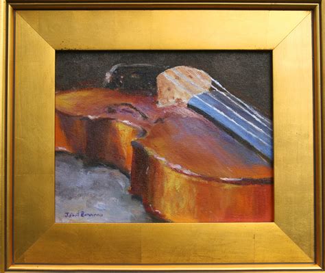 Painting Art And Collectibles Still Life Oil Painting With Violin And